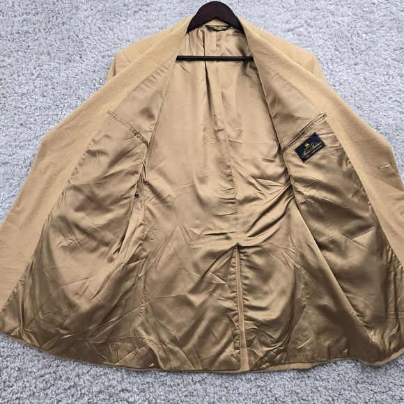 Brooks Brothers Men Camel Hair Blazer Size 43L Sport Coat Business Classic - Picture 6 of 15